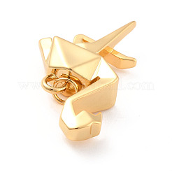 Rack Plating Brass Pendants&nbsp;KK-B052-04G