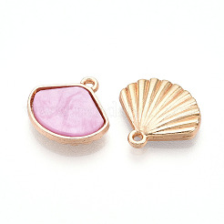 Alloy Acrylic Pendants&nbsp;OACR-T028-38