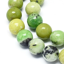 Natural Serpentine Beads Strands&nbsp;G-F576-01-6mm