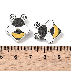 Printed Schima Wood Beads&nbsp;WD-CBA91F0-05