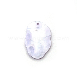 Opaque Embossed Printed Acrylic Pendants&nbsp;MACR-CJC0003-07