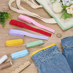 12m 6 Colors Cotton Ribbon&nbsp;OCOR-FG0003-21