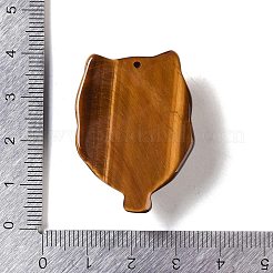 Natural Tiger Eye Carved Pendants&nbsp;G-I361-06A