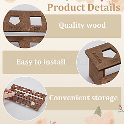 1 Set 3-Tier Wooden Dice Organizer Display Riser Racks&nbsp;ODIS-BC0001-15