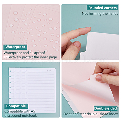 Plastic Index Tab Divider Sheets for Discbound Notebooks&nbsp;AJEW-WH0270-719B-02