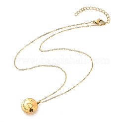 304 Stainless Steel Clear Cubic Zirconia Constellation Pendant Necklaces&nbsp;NJEW-R021-02G-02