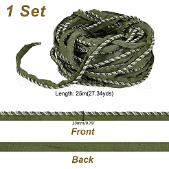 25M Polyester Twist Lip Cord Trim&nbsp;SRIB-GA0001-09