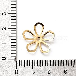 Brass Bead Caps&nbsp;KK-K378-79G