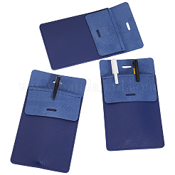 Rectangle PU Leather Pocket Pen Bag for Doctor Nurse&nbsp;LS-AJEW-WH20060-95A