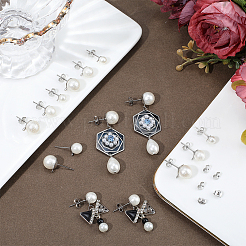 304 Stainless Steel Stud Earring Findings&nbsp;EJEW-SP0001-17C