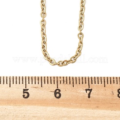 304 Stainless Steel Cable Chain Necklace Making&nbsp;STAS-P045-05G