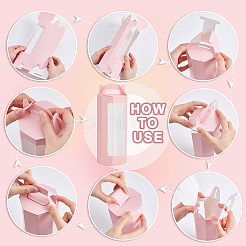 10Pcs Paper Gift Storage Boxes with Visible Window&nbsp;CON-WH0088-98A