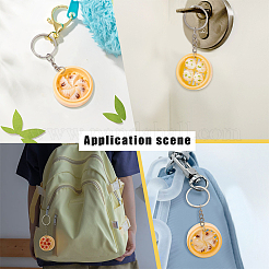 10Pcs 9 Style Plastic Keychain&nbsp;KEYC-OC0001-05