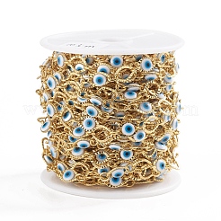 Handmade Brass Oval Link Chains&nbsp;CHC-E021-03A