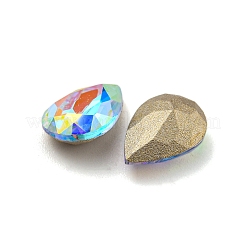 Glass Rhinestone Cabochons&nbsp;RGLA-M017-D01-202ST