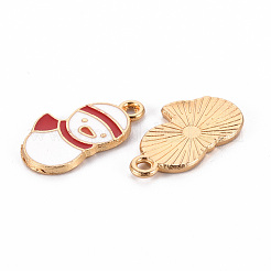 Eco-Friendly Alloy Enamel Pendants&nbsp;ENAM-T011-66-NR