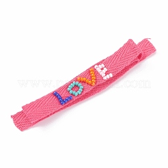 Twill Tape Nylon Cord Knotted Bracelets&nbsp;BJEW-Z013-33