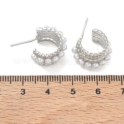 Brass Stud Earrings for Women&nbsp;EJEW-A168-19P