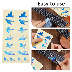 2 Sheets 2 Styles Paper Picture Stickers for Guitar Fingerboard Decoration&nbsp;STIC-FH0001-29
