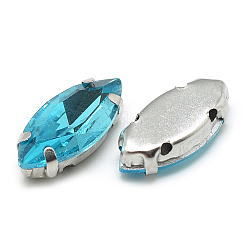Sew on Rhinestone&nbsp;RGLA-T034-7x15mm-13