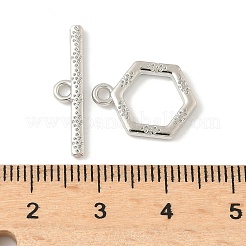 Alloy Toggle Clasps&nbsp;FIND-B047-10P