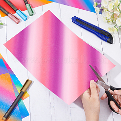 6Sheets 6 Style Self Adhesive Vinyl Laser Sticker&nbsp;DIY-AR0002-22