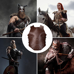 PU Leather Armour&nbsp;AJEW-WH20010-15