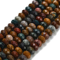 Natural Ocean Agate/Ocean Jasper Beads Strands&nbsp;G-Z111-A53