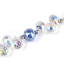 Glass and Acrylic and CCB Beads Strands&nbsp;MAK-T011-05C