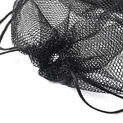 Portable Polyester Basketball Football Storage Mesh Drawstring Bags&nbsp;ABAG-WH0035-040