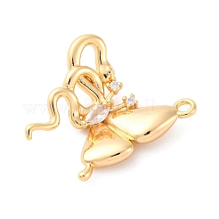Brass Rhinestone Pendants&nbsp;KK-E793-25G