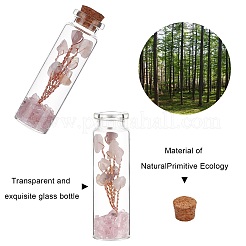 Glass Wishing Bottle&nbsp;DJEW-GF0001-05A