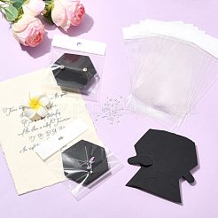 40Pcs Paper Jewelry Display Cards&nbsp;CDIS-FS0001-32A