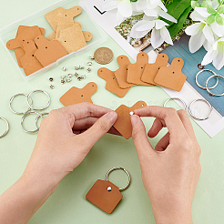 DIY Blank Keychain Making Kit&nbsp;DIY-OC0011-02