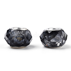 Transparent Resin European Beads&nbsp;RPDL-T003-08