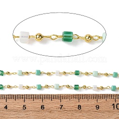 Handmade Glass Beaded Chains&nbsp;CHC-F008-A14