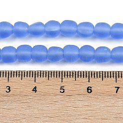 Frosted Handmade Lampwork Beads&nbsp;LAMP-C022-01A