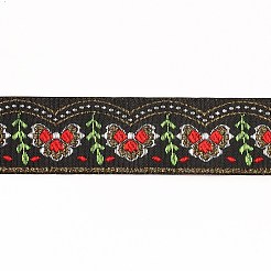 Ethnic Style Embroidery Polyester Ribbons&nbsp;OCOR-XCP0001-23A