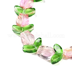 Transparent Glass Bead Strands&nbsp;GLAA-K070-02B