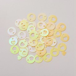 Ornament Accessories Plastic Paillette/Sequins Charms&nbsp;LS-X-PVC-E001-11-RC01