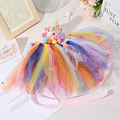 1Pc Dog Princess Dress Skirt&nbsp;AJEW-CN0003-33