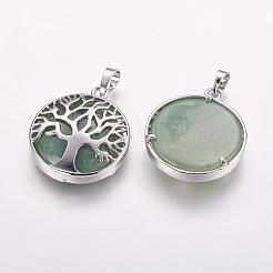Natural & Synthetic Mixed Stone Pendants&nbsp;G-E388-P