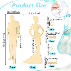 3 Bags 3D Acrylic Toilet Stickers&nbsp;FIND-NB0006-69