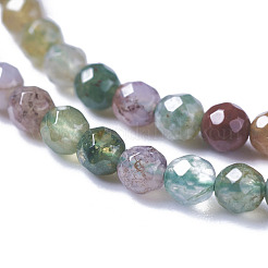 Natural Indian Agate Bead Strands&nbsp;X-G-A129-3mm-03