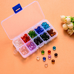 Transparent Glass Beads&nbsp;FPDL-S015-04D-01-B