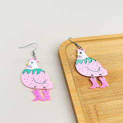 Easter Acrylic Dangle Earrings&nbsp;FS-WG6C750-01