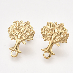 304 Stainless Steel Stud Earring Findings&nbsp;X-STAS-T045-18G