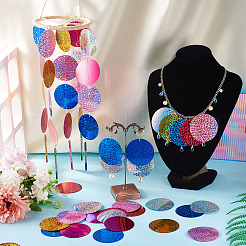 150Pcs PVC Paillette/Sequin Links&nbsp;PVC-TA0001-07A