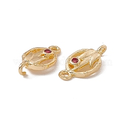 Brass Connector Charms&nbsp;KK-A171-24G