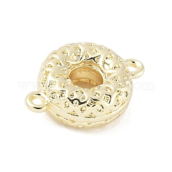 Brass Textured Connector Charms&nbsp;LS-KK-M326-12G